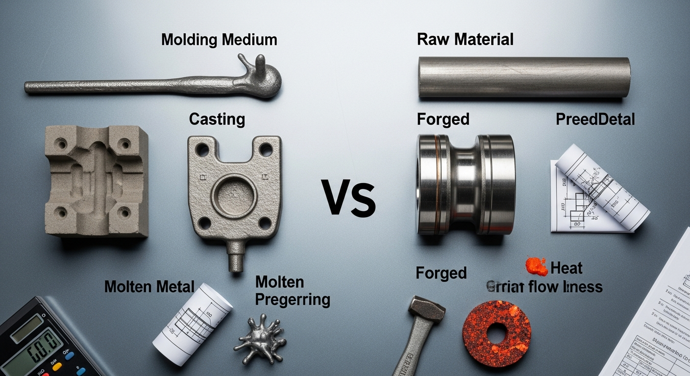Casting Vs Forging Manufacturing