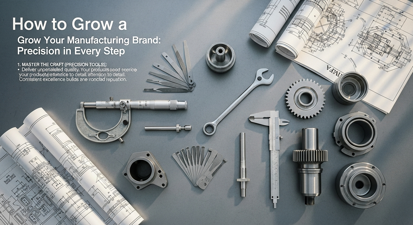 How to grow a manufacturing brand