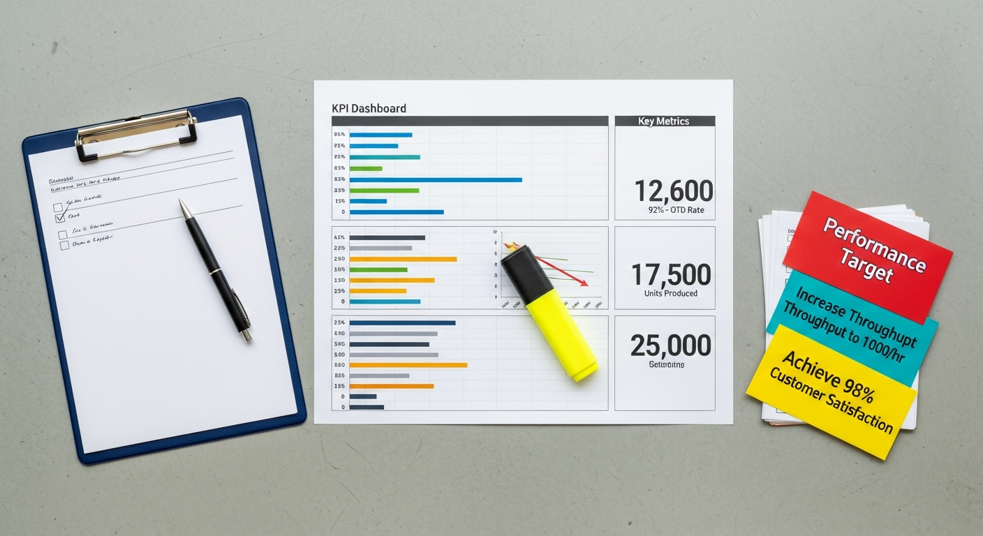 key manufacturing kpis to track 2026